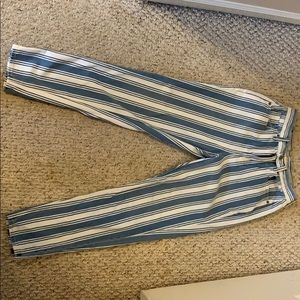 American Eagle Striped Jeans
